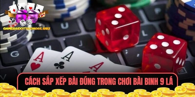 Cách phân chia và sắp xếp bài chuẩn xác trong cách chơi bài binh 9 lá