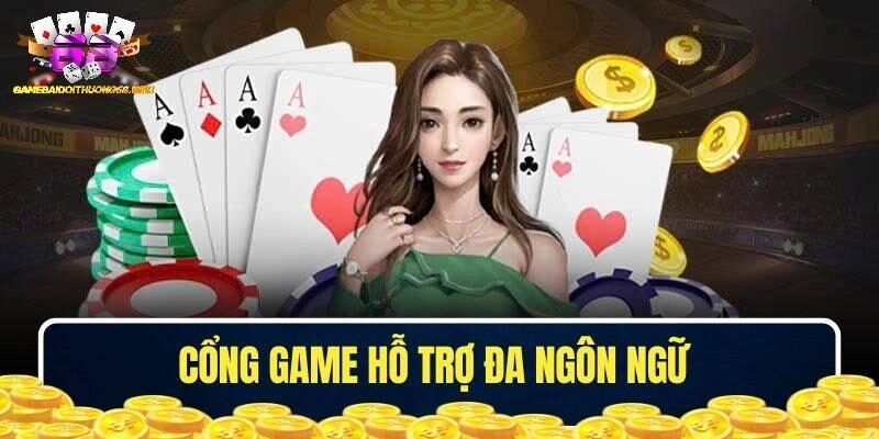 Hệ thống cổng game hỗ trợ đa ngôn ngữ