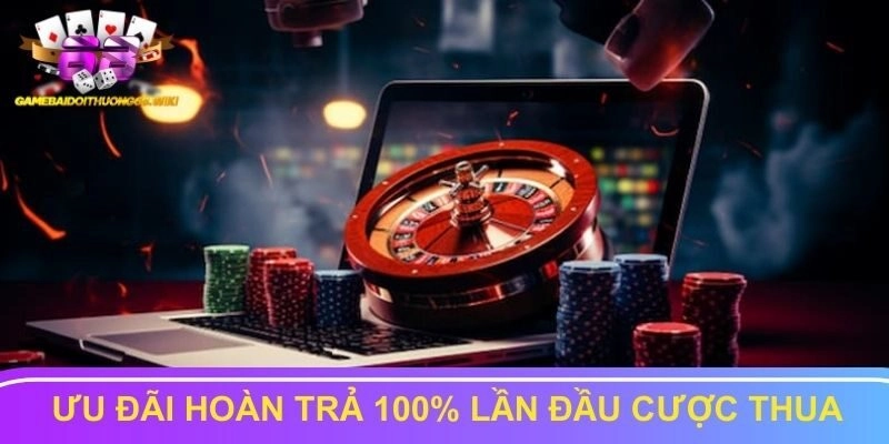 Khuyến mãi Tipclub hoàn trả 100% tiền cược thua lần đầu