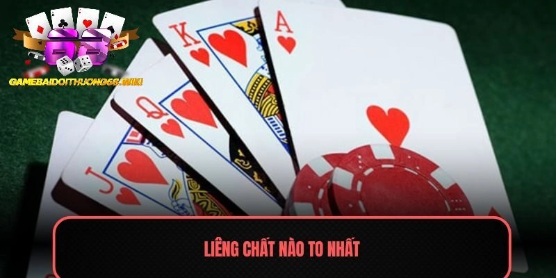 Liêng chất nào to nhất