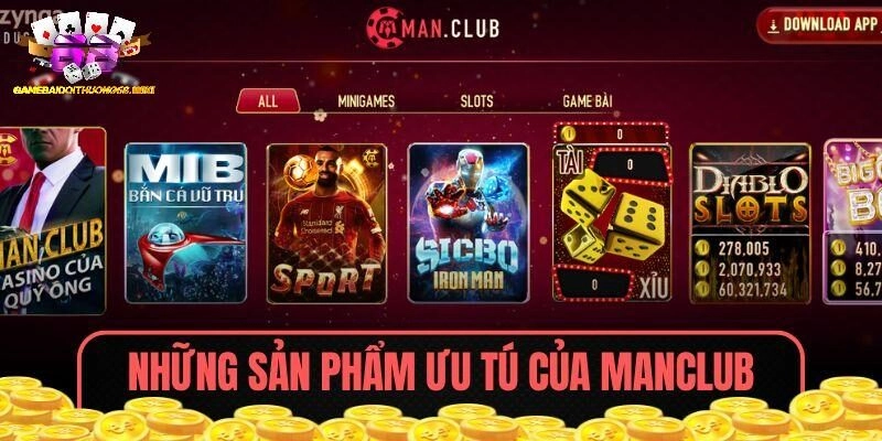 Những sản phẩm ưu tú của Manclub