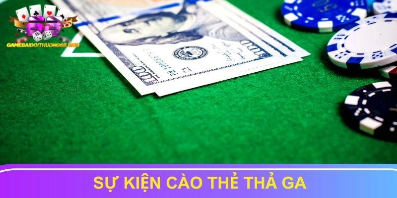 Sự kiện cào thẻ thả ga với mệnh giá từ 50K