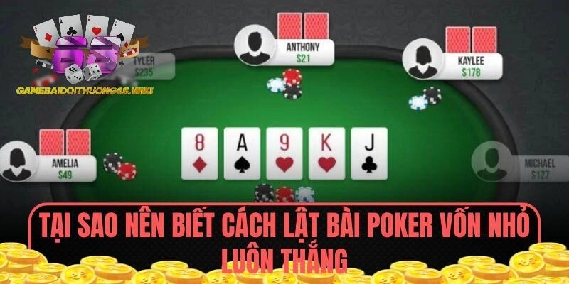 Để chiến thắng bài Poker thì việc áp dụng chiến thuật này là hợp lý